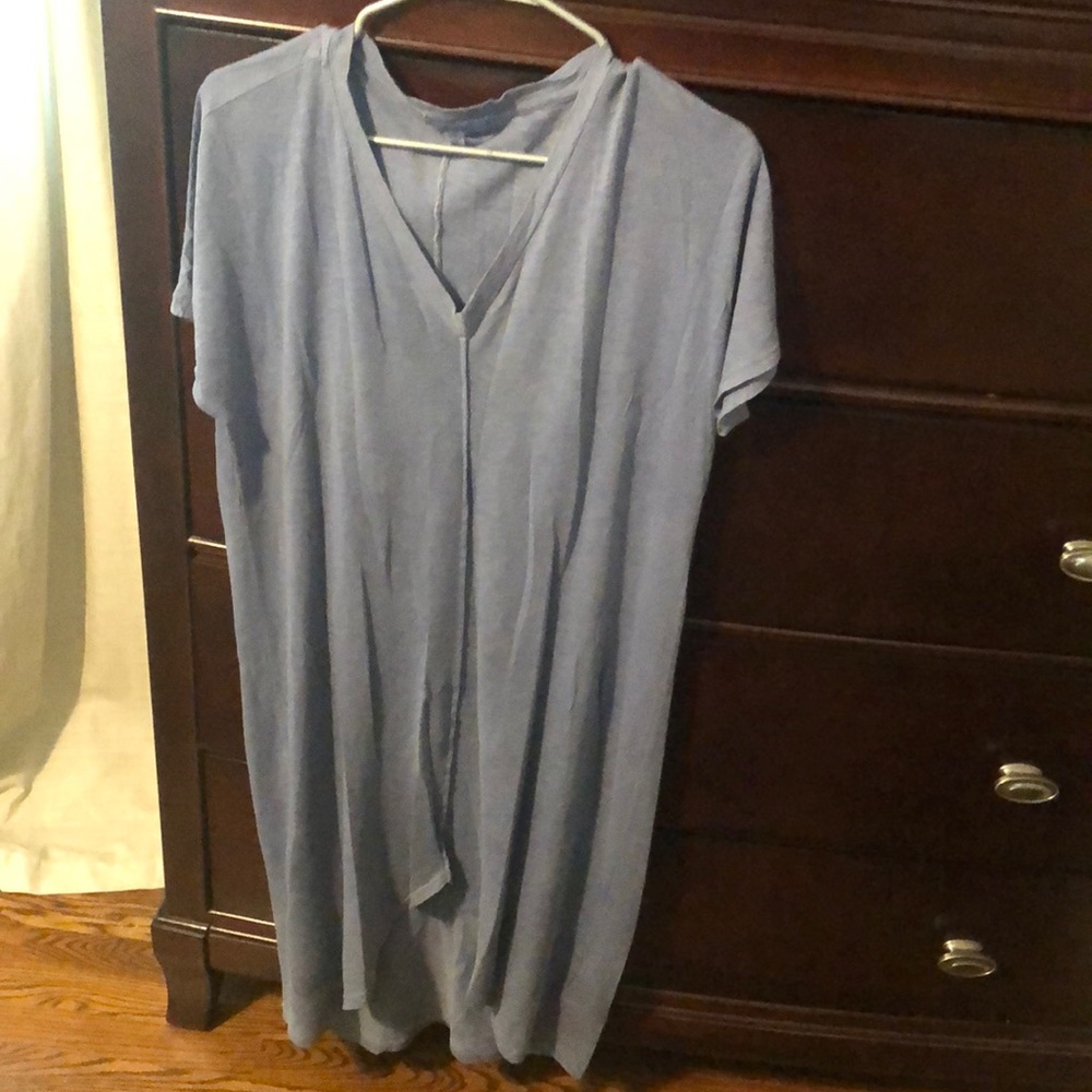 Casual shirt dress